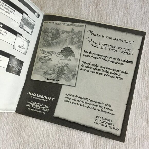 Legend of Mana Sony Ps1 Without Box - Picture 6 of 11